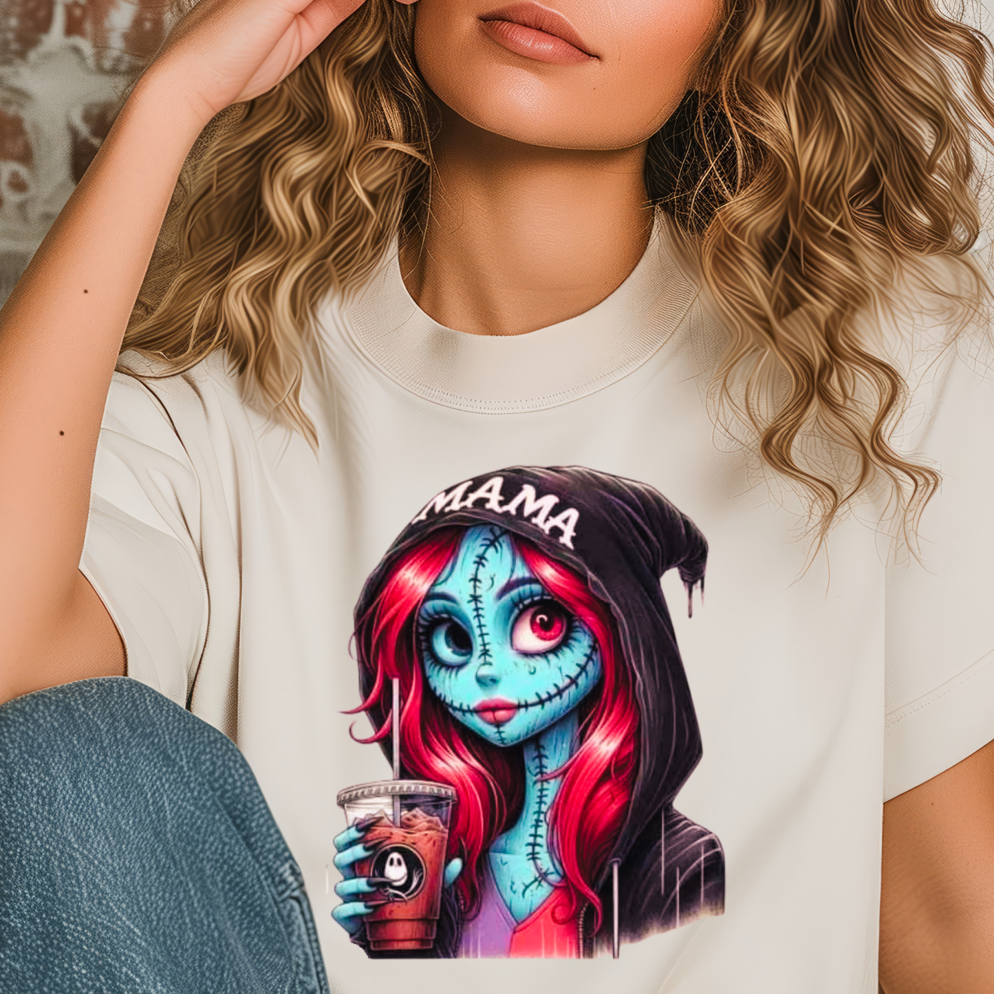 Sally with Coffee