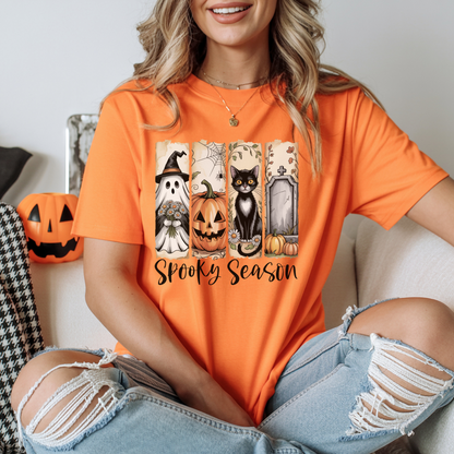 Ghost Pumpkin Cat