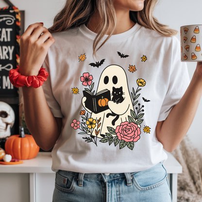 Ghost Reading Book