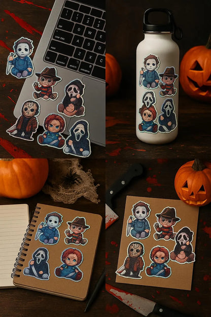 Horror Sticker set of 12